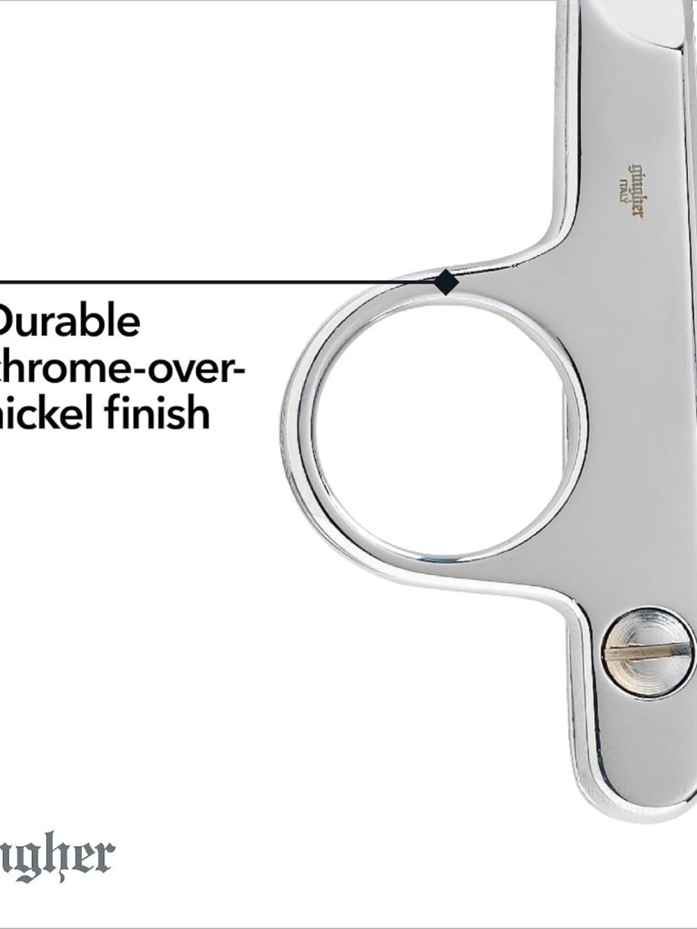 4.5" Spring-Action Knife-Edge Thread Snips, Fabric Scissors - Picture 5 of 6